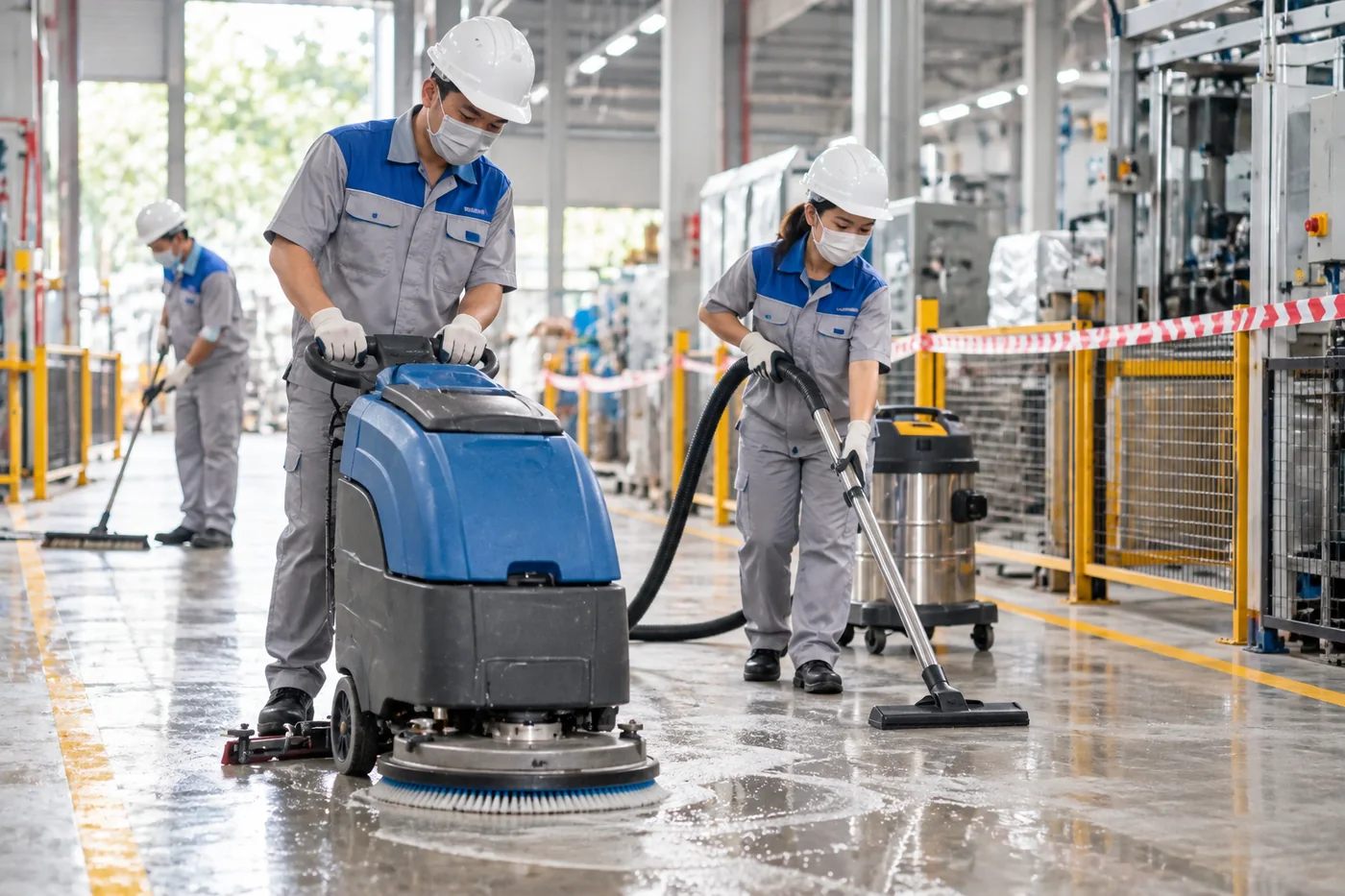 Vệ Sinh Công Nghiệp Nhà Xưởng