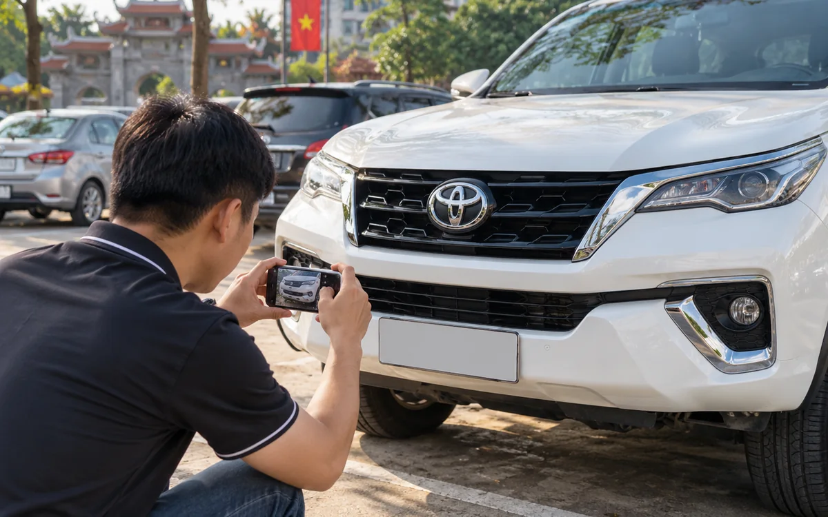 Xe 4 chỗ và 7 chỗ cho thuê tự lái tại showroom Tự Lái Xanh